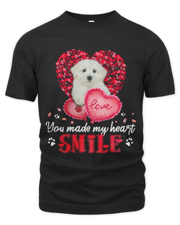 You Make My Heart Smile Maltipoo With Heart