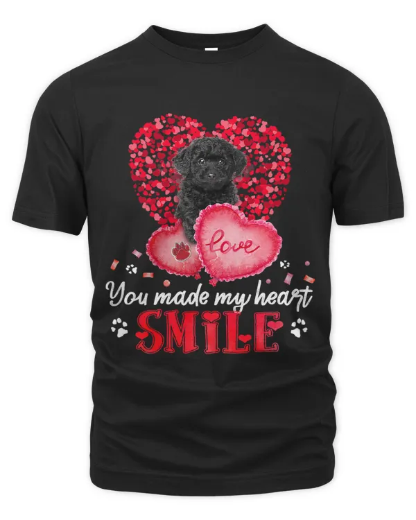 You Make My Heart Smile Poodle With Heart 1