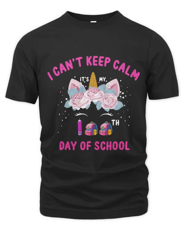 Funny 100 Days Of School Unicorn Rainbow Teacher Or Student