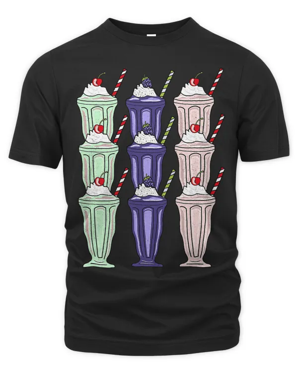 Classic Ice Cream Milkshakes Art For Fun Summer Adventures
