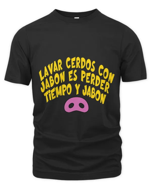 Funny Spanish Washing pigs with soap is losing time and soap 1