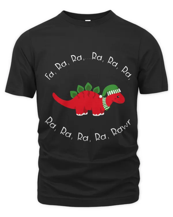 Funny Christmas Dinosaur Pun Fa Ra Ra Rawr