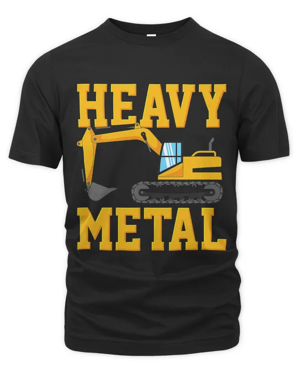 Funny Heavy Metal Construction Excavator Operator