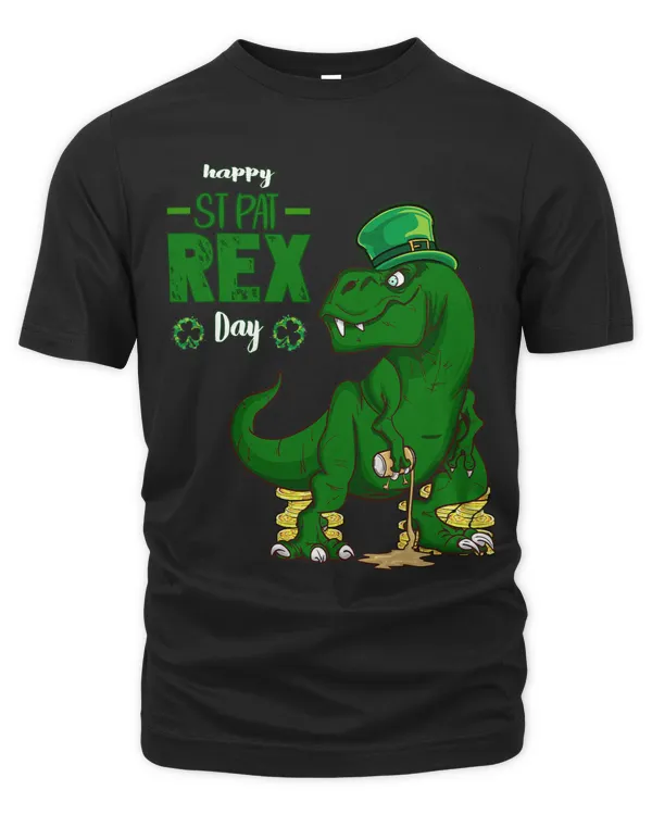 St. Patricks Day Dinosaur Shirt Saint Pat REX Trex Tee - Unisex Premium T-Shirt Unisex Premium T-Shirt