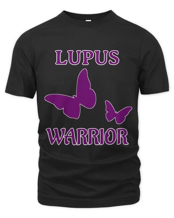 LUPUS WARRIOR Purple Butterflies