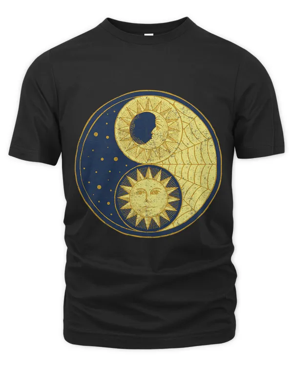 Cottagecore Aesthetic Ying Yang Tai Chi Goblincore Moon Sun