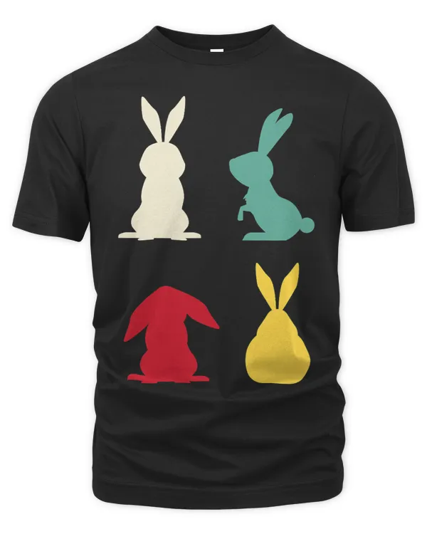 Easter Bunny Rabbits Silhouette Rabbit Hare