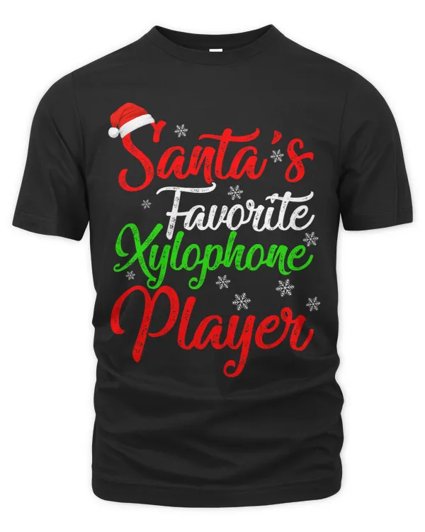 Funny Xmas Santas Favorite Xylophone Player Christmas