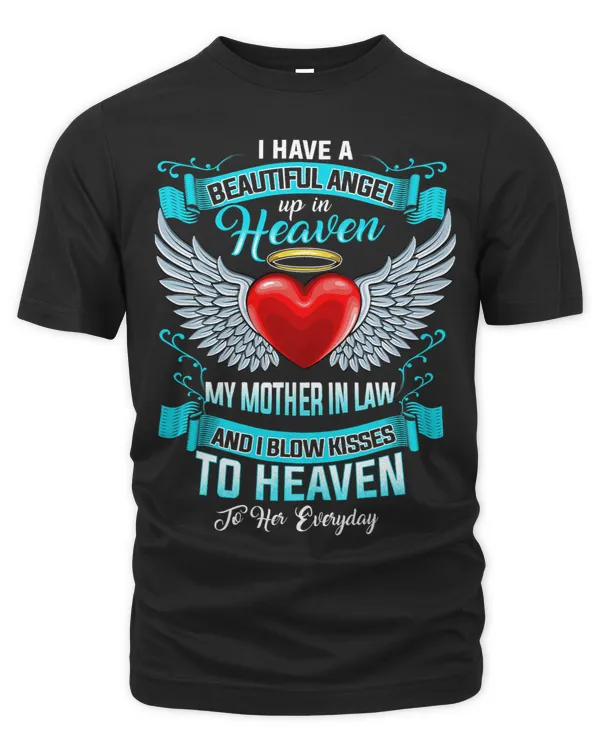 Beautiful Angel Up In Heaven My MotherInLaw I Blow Kisses