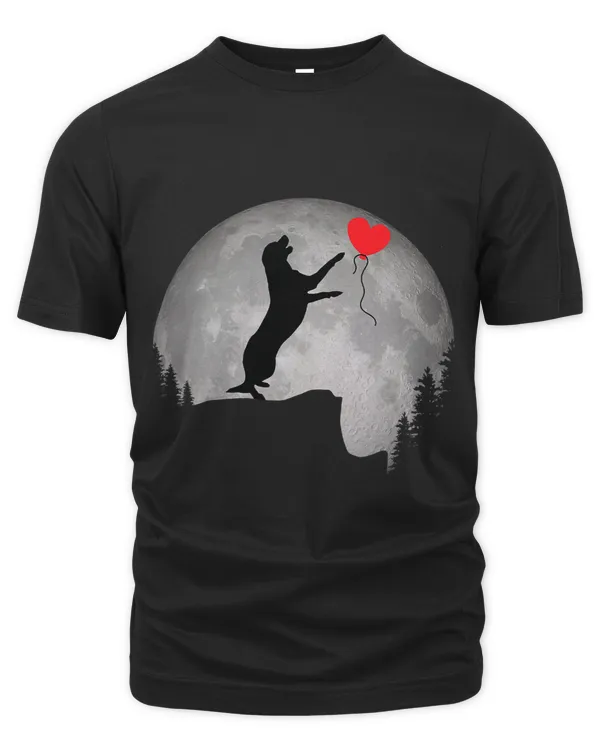 Beautiful Labrador Dog Silhouette Moon Cool Labrador Dog