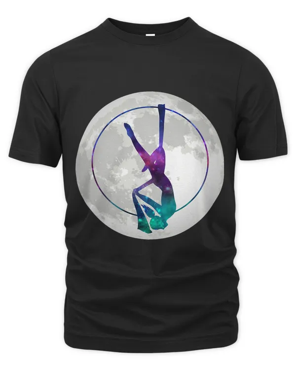 Aerial Hanging Aerialist Moon Air Acrobatic Aerial Hoop