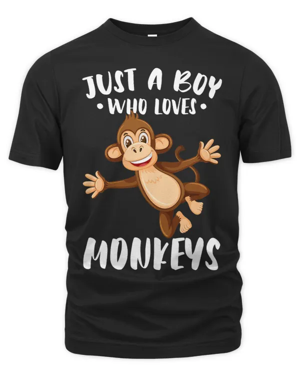 Funny Chimpanzee Just A Boy Who Loves Monkeys