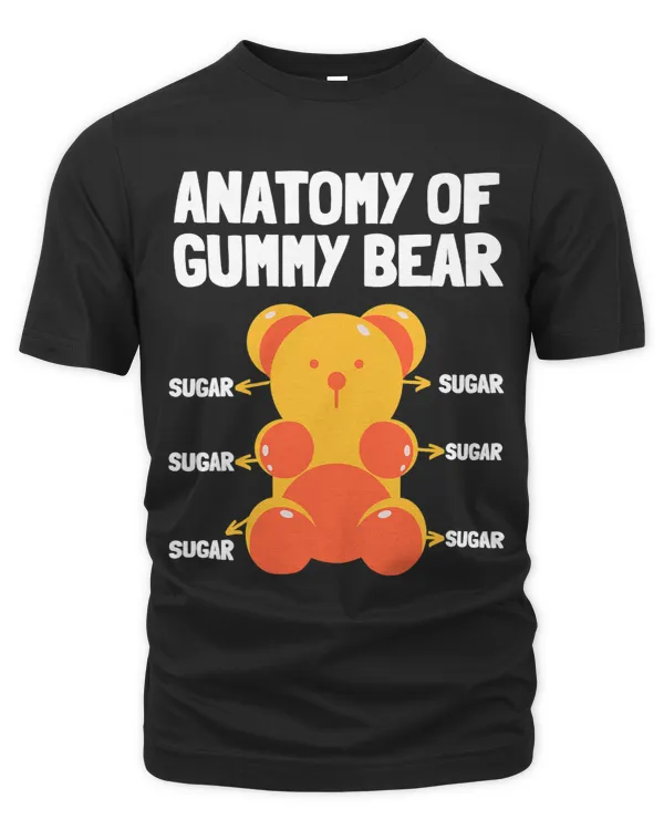 Funny Dentist Candy Dental Anatomy Of Gummy Bear Sugar