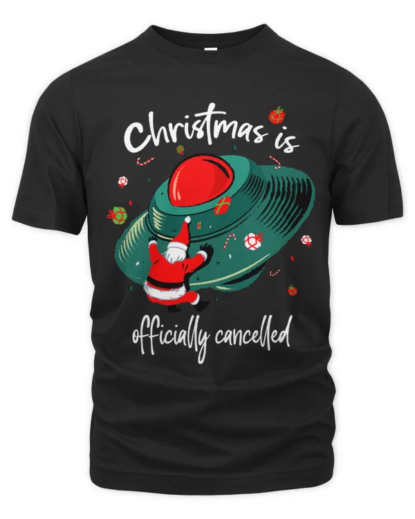 Christmas Is Officially Cancelled Santa Hit By U.F.O Funny