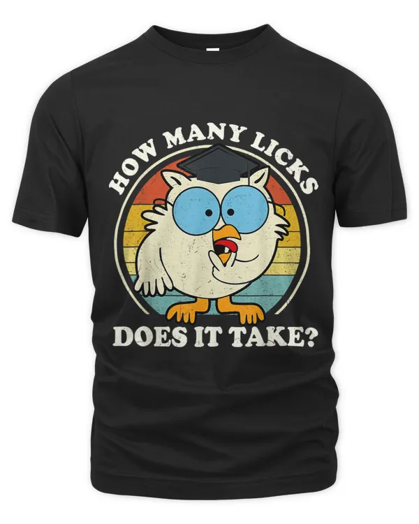Funny Owl How Many Licks Does It Take