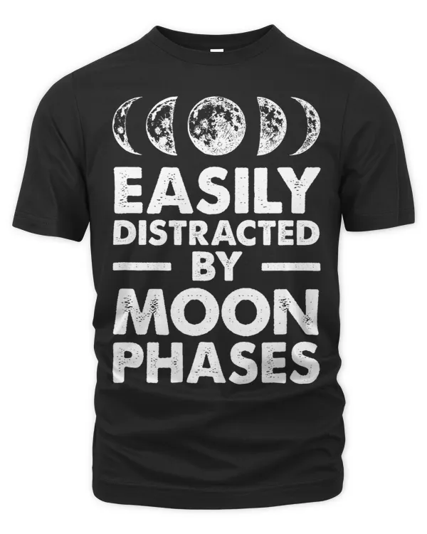 Easily Distracted By Moon Phases Selenophile