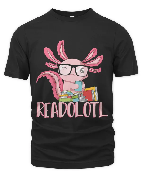 Book Reading Readolotl Amphibian Animal Bookworm Axolotl