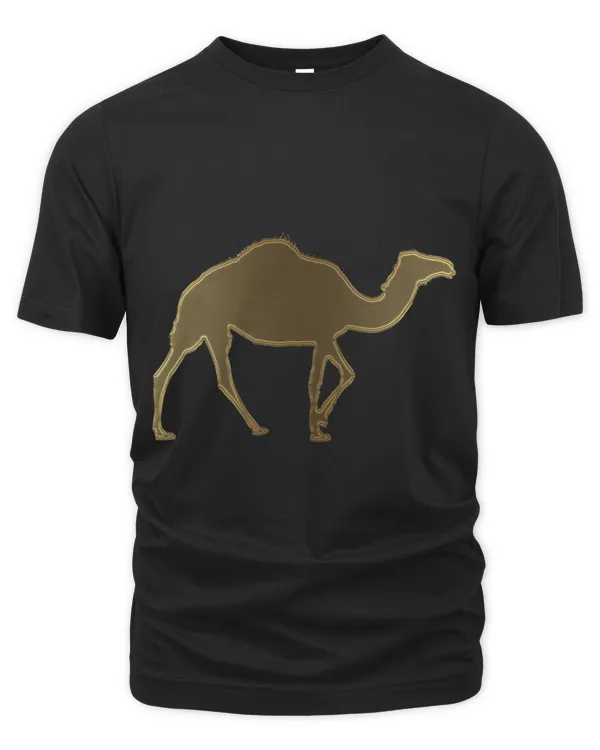 Cool Arabian Camel Silhouette Graphic