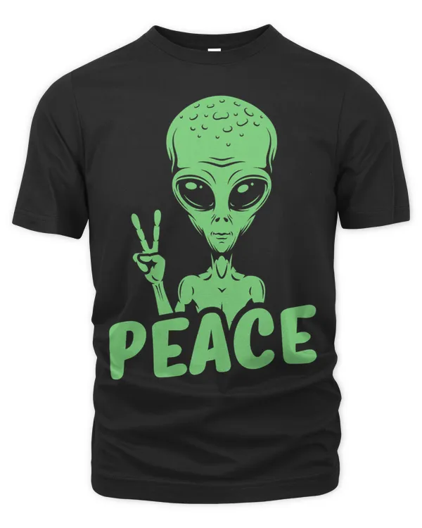 Aliens Peace UFO Weird Alien