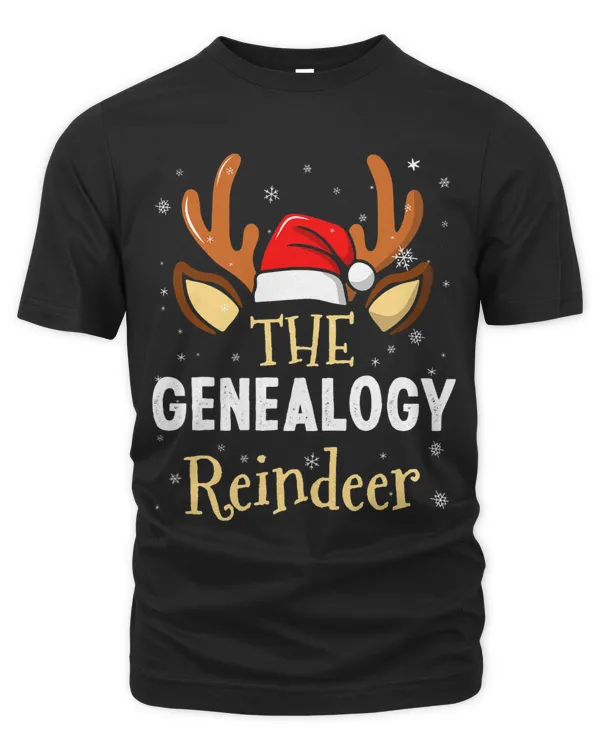 Genealogy Reindeer Family Matching Christmas Outfit 2