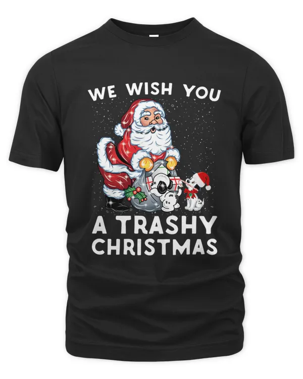 We Wish You A Trashy Christmas Santa Dog