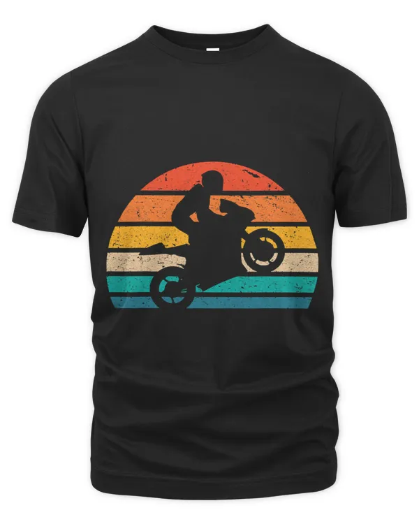 Motocross Biker Vintage Wheelie Retro Sunset Biker Motorcycle SilhouetteMotocross Biker Vintage Wheelie Retro Sunset Biker Motorcycle Silhouette