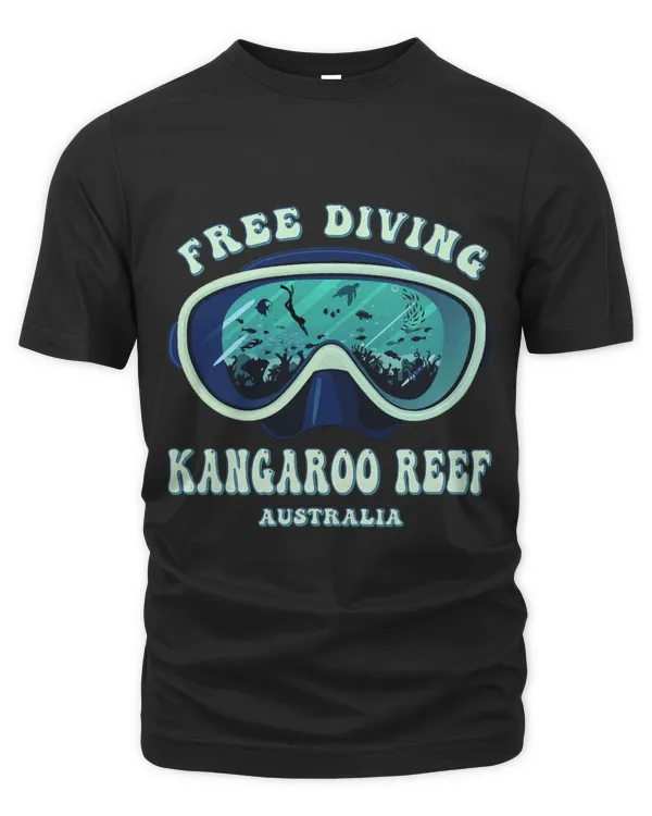 Kangaroo Pet Free Diving Kangaroo Reef Australia Underwater Divers Mask