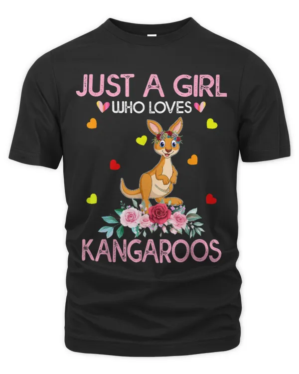 Kangaroo Pet For Women Just A Girl Who Loves Kangaroos