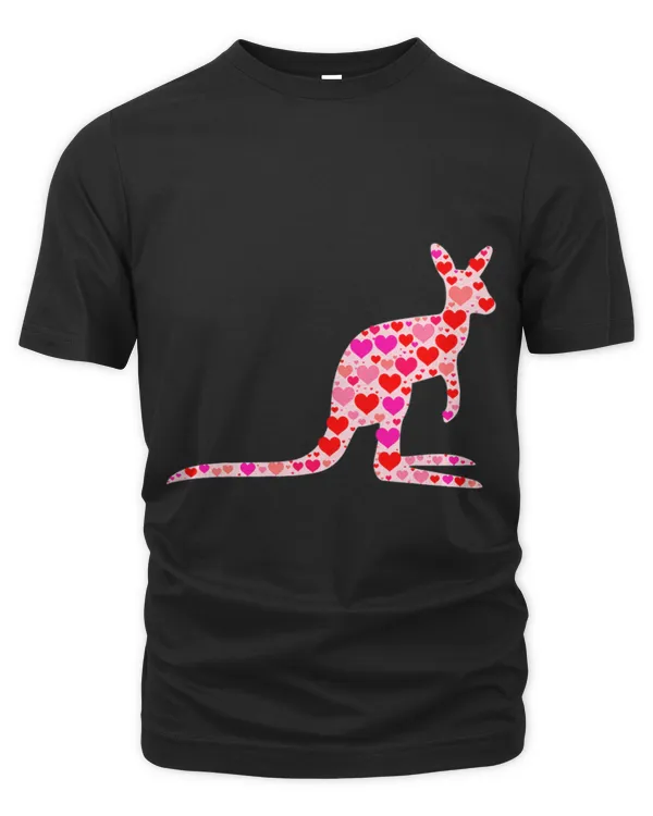 Kangaroo Pet Cute Hearts Kangaroo Christmas Valentines Birthday