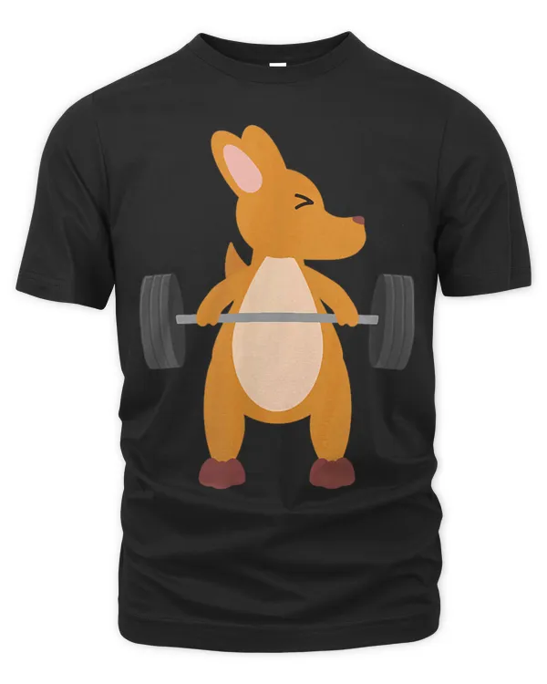 Kangaroo Pet Deadlift Design Weight Lifting Gym Workout