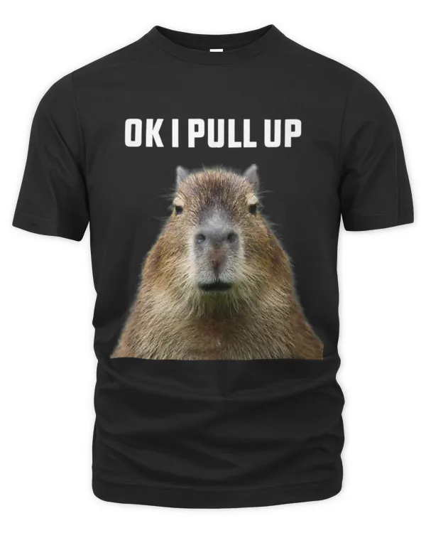 Capybara Mammal Ok I Pull Up Capybara 1