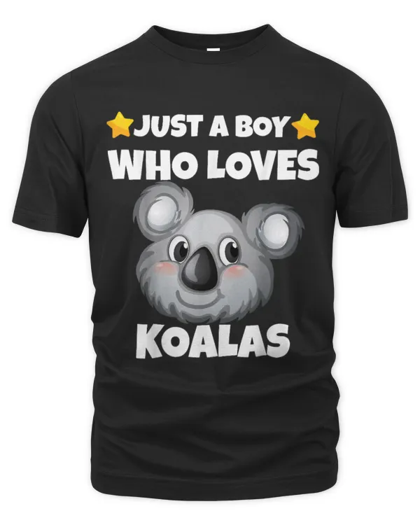 Koala Pet Sarcastic Just A boy Who Loves Koalas Meme Addict Lover 3
