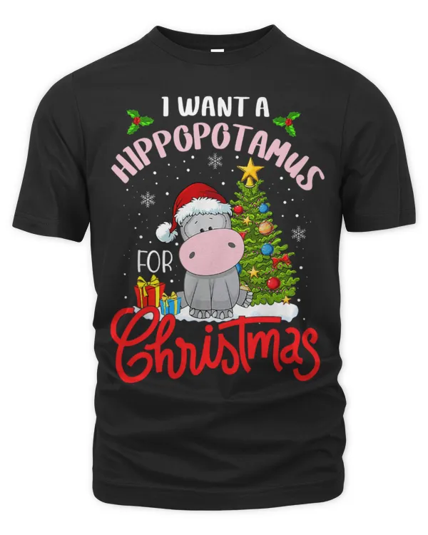 Hippo Pet i want a hippopotamus christmas hippo xmas pajamas