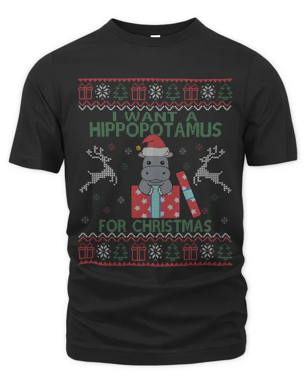 Hippo Pet I Want A Hippopotamus For A Merry Christmas Cute Hippo Ugly