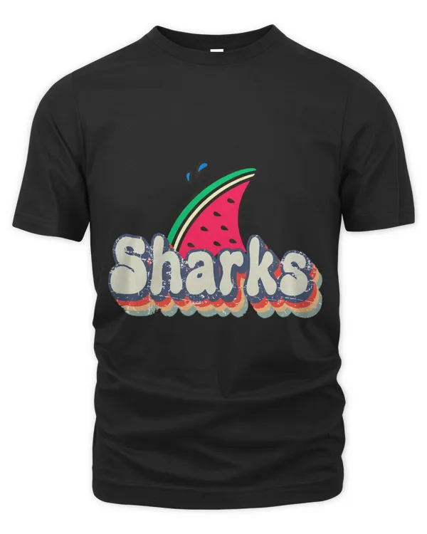 Shark Pet Funny Summer Watermelon Sharks Ocean Sea Shark Men Women Kid