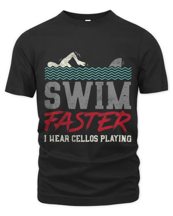 Shark Pet Funny Swim Quote Funny Swimming Quote