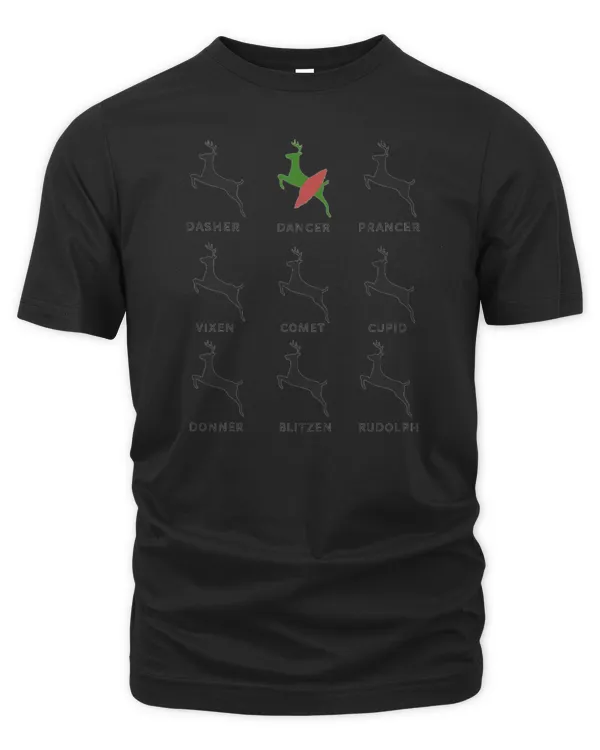 Ballet The Reindeer Squad - Unisex Premium T-Shirt Unisex Premium T-Shirt