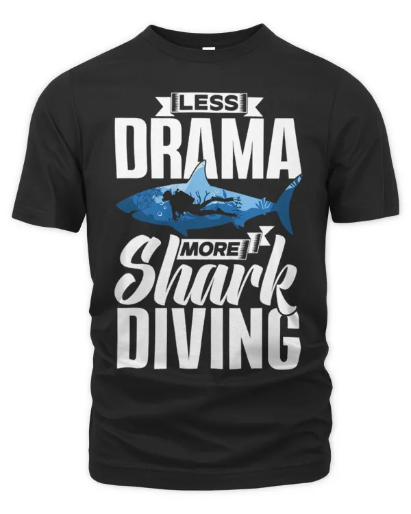 Shark Pet Less Drama More Shark Diving Animal Teeth Sharks Lover