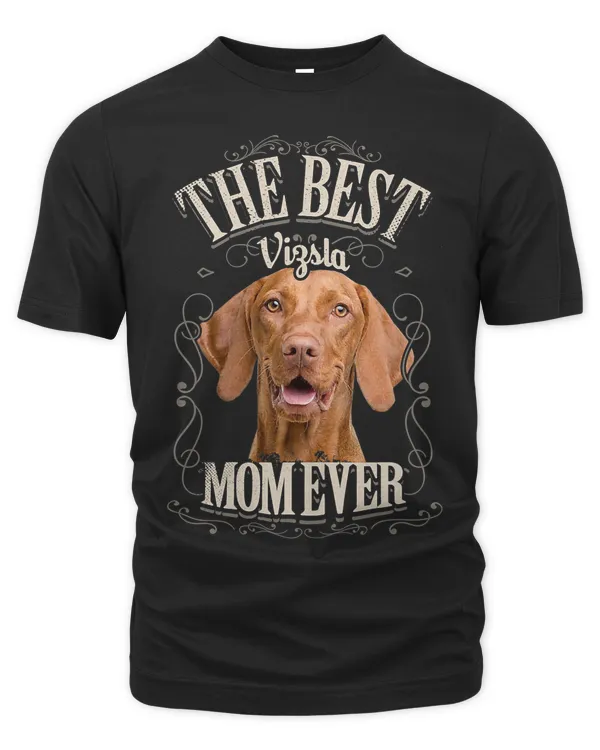 Womens Best Vizsla Mom Ever Funny Dog Lover Gifts Her Retro Vintage