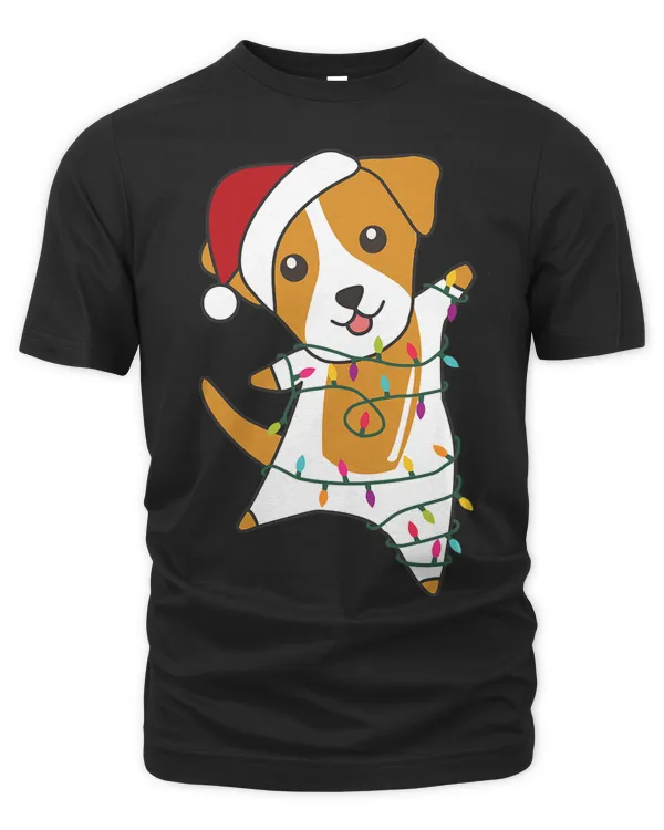 Jack Russel Christmas Christmas Animals Fairy Lights Dogs