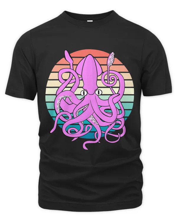 Funny Octopus Sea Monster Krakens Environmental Ocean