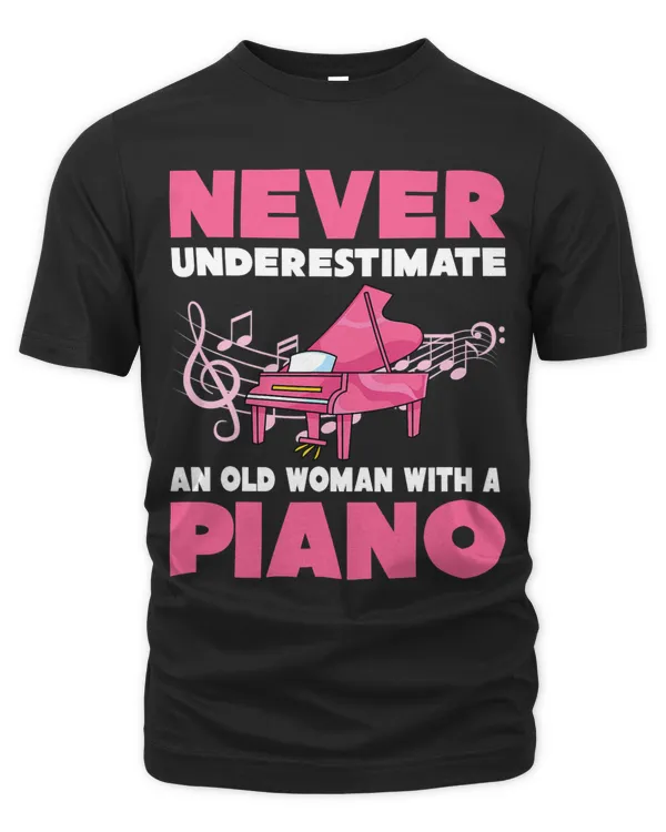 Funny Pianist Never Underestimate An Old Woman With A Piano