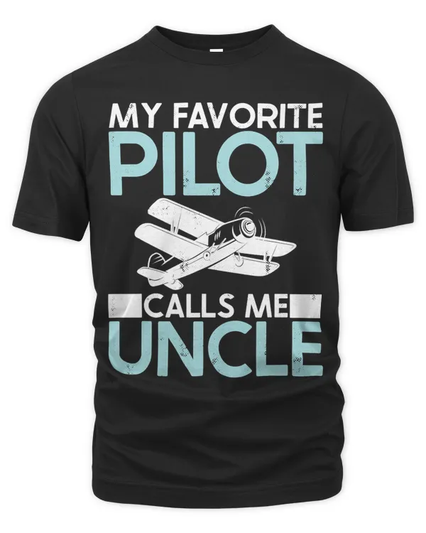 Funny Pilot Airplane Design Cool Aviation Pilot Uncle