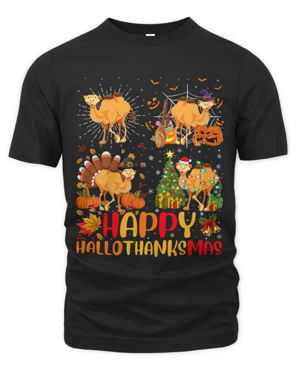 Halloween Thanksgiving Christmas Camel Hallothanksmas