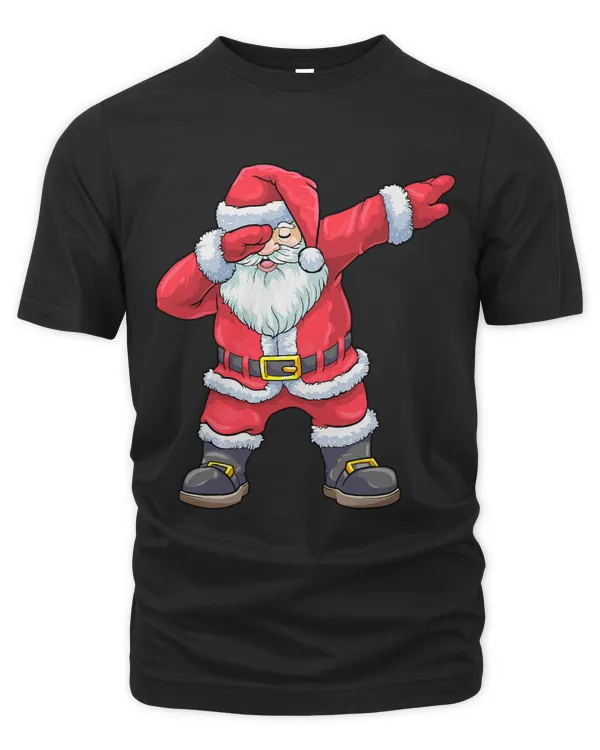 Dabbing Santa Claus Christmas Kids Boys Girls Dab Xmas