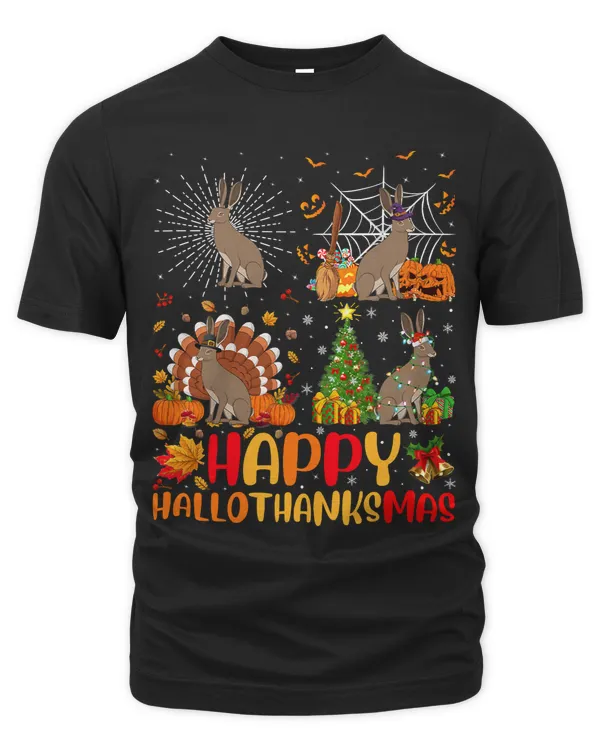 Halloween Thanksgiving Christmas Hare Hallothanksmas