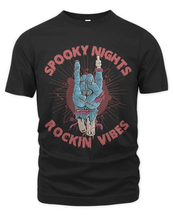 Halloween Zombie Hand Rocknroll Heavy And Death Metal 62