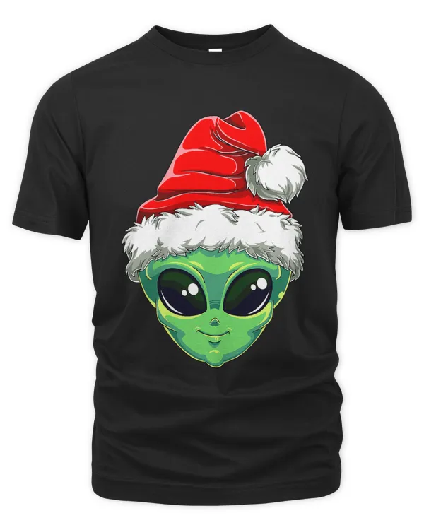 Christmas Alien Santa Costume Funny UFO Santa Hat Xmas Kids