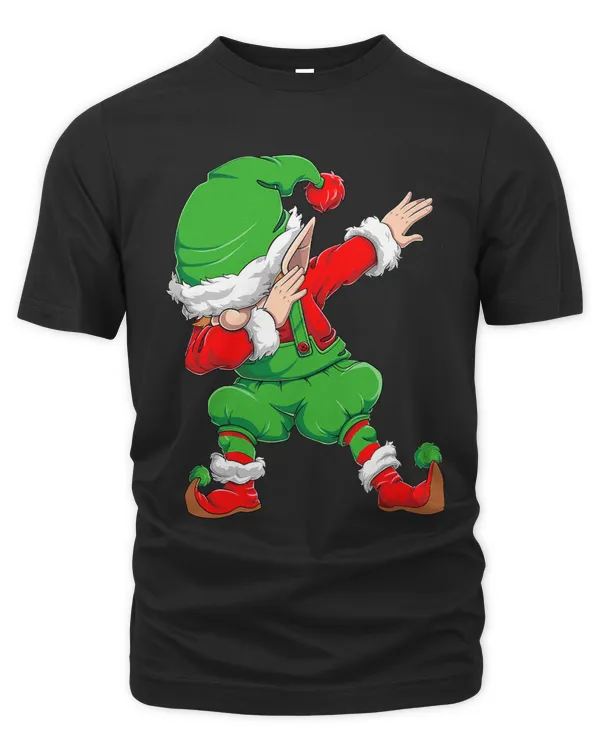 Christmas Dabbing Elf Squad Xmas Dab Kids Family Matching
