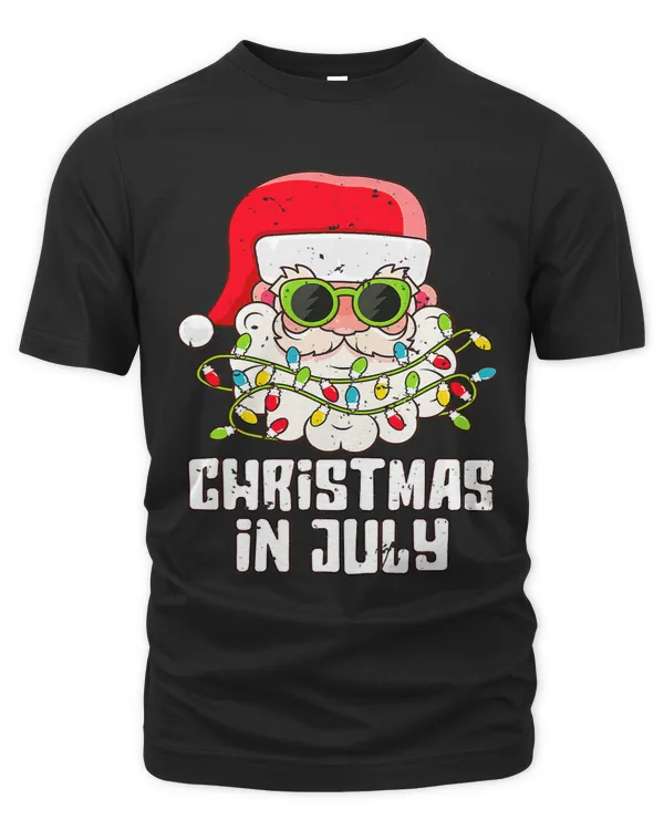 Christmas In July Santa Hat Sunglasses Beach Summer 53